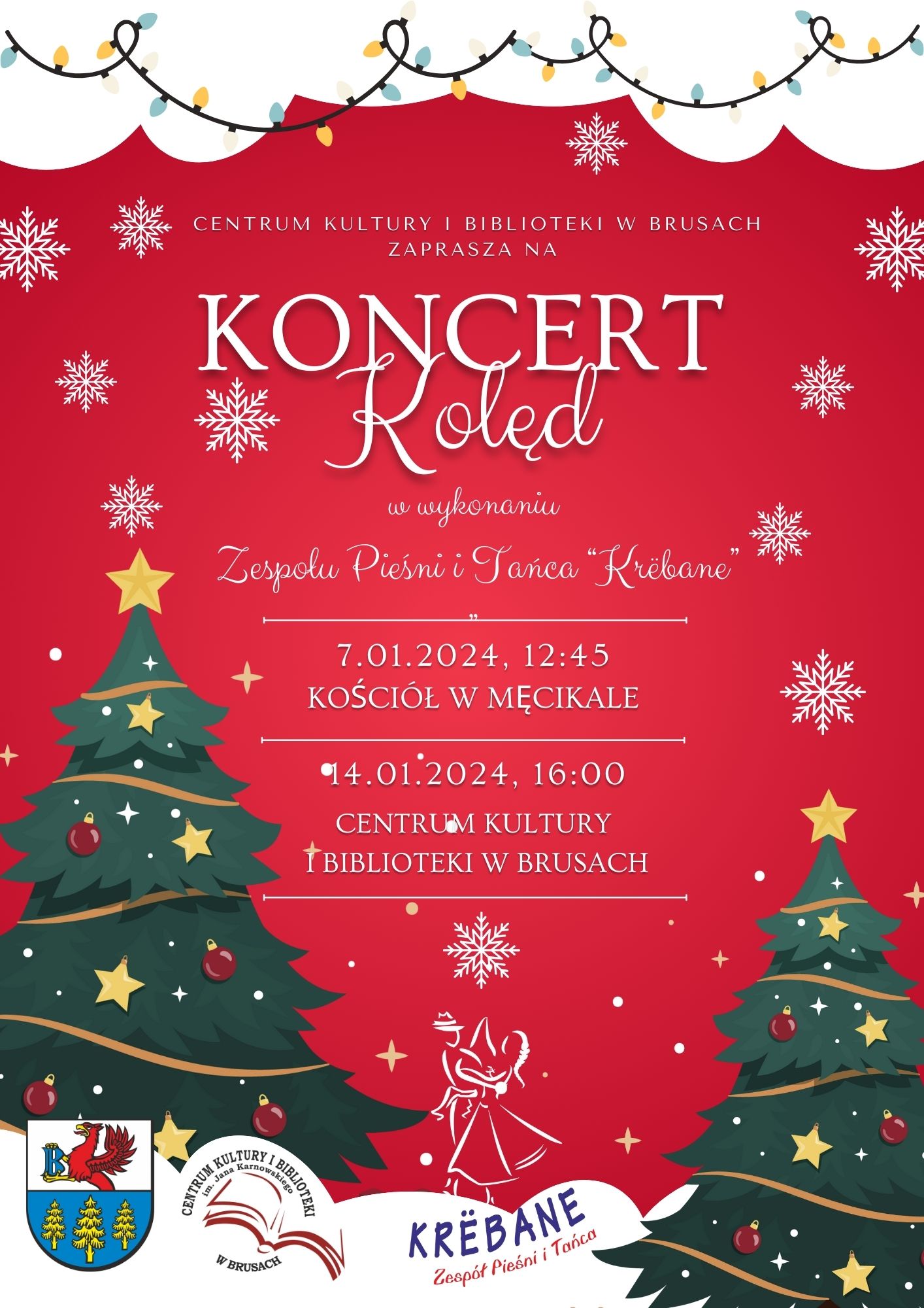 plakat koledowanie Brusy