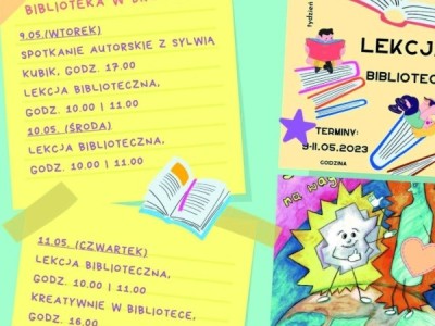 04.2023 „TYDZIEŃ BIBLIOTEK” W BRUSACH