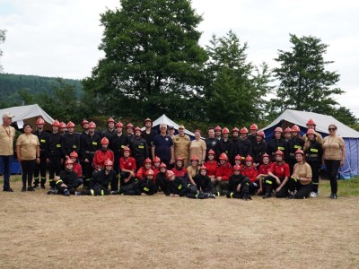 18.07 - MŁODZI STRAŻACY NA OBOZIE W WAMBIERZYCACH
