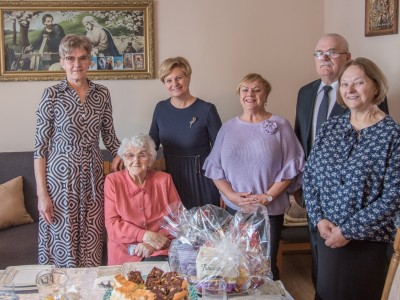 28.11 - SETNE URODZINY PANI GENOWEFY BARTKOWSKIEJ