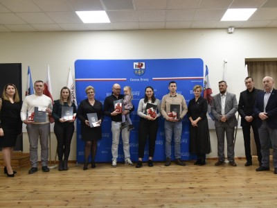 05.12 - ODZNACZENIA DLA KRWIODAWCÓW Z GMINY BRUSY