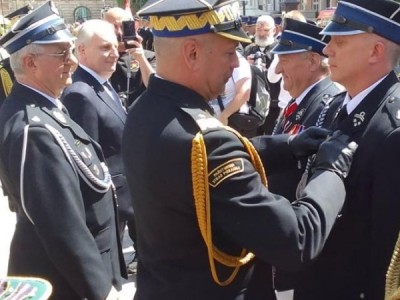 31.05 - PREZES OSP BRUSY ODZNACZONY ZA ZASŁUGI DLA SPOŁECZNOŚCI LOKALNEJ