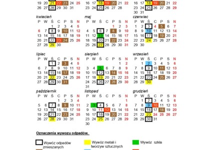 Rejon nr 12 – Dotyczy terenu całej gminy – ZAKŁADY