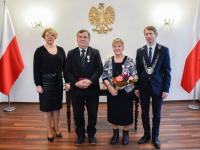 Państwo Irena i Józef Kiedrowiczowie