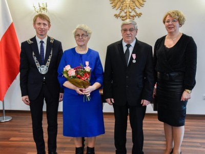 Państwo Janina i Tadeusz Dorauowie