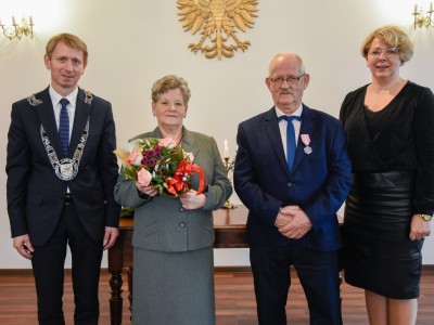 Państwo Bernarda i Stanisław Kalczynscy