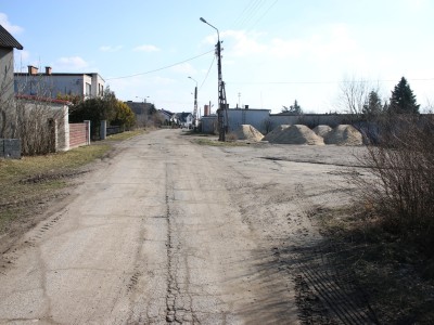 ULICA POLNA PRZED PRZEBUDOWĄ