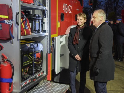 UROCZYSTE PRZEKAZANIE WOZU - LISTOPAD 2021