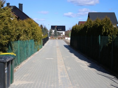 WYBUDOWANY ŁĄCZNIK AKACJOWA-SŁONECZNA