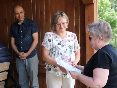 PODCZAS PIKNIKU RODZINNEGO W PRZYMUSZEWIE