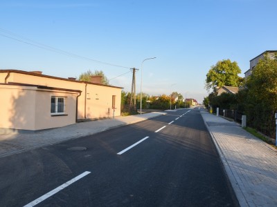 Ulica Polna w Brusach