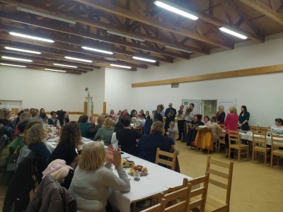 Dzień Kobiet w Czyczkowach. Podczas uroczystości miło przyjęto także mieszkanki z Ukrainy, które zamieszkały na terenie sołectwa.