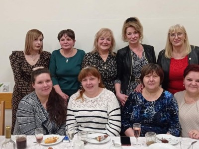 Dzień Kobiet w Czyczkowach. Podczas uroczystości miło przyjęto także mieszkanki z Ukrainy, które zamieszkały na terenie sołectwa.