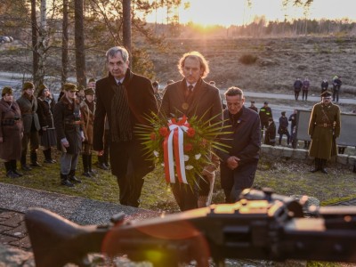 Stanisław Lamczyk - Senator Senatu RP, Leszek Bonna - Wicemarszałek Województwa Pomorskiego, Marek Szczepański - Starosta Chojnicki, Bożena Stępień - Wiceprzewodnicząca Rady Powiatu Chojnickiego.
