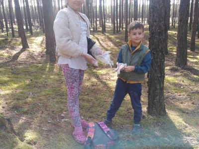 Anastazja Cz., kl. V Sprzątanie świata 1