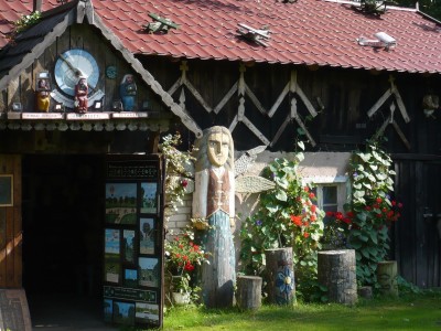 Kaszubska Marszruta - ogród Józefa Chełmowskiego Brusy-Jaglie