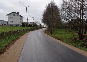 TRASA LUBNIA–ORLIK – ZMODERNIZOWANO KOLEJNE 500 METRÓW DROGI