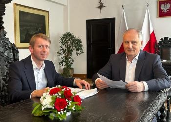 BURMISTRZ BRUS SPOTKAŁ SIĘ Z WOJEWODĄ POMORSKIM