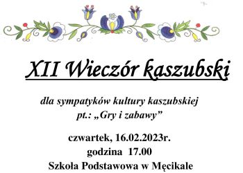 XII Wieczór Kaszubski w Męcikale