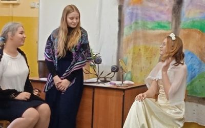 SP LEŚNO: „Balladyna” w wersji ósmoklasistów