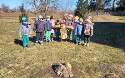 SP LEŚNO: POWITANIE WIOSNY W SZKOLE FILIALNEJ W PRZYMUSZEWIE