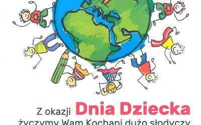 Sołtys i Rada Sołecka Orlika ślą życzenia z okazji Dnia Dziecka