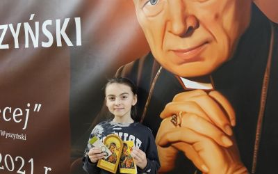 SP LEŚNO: "Prowadź nas Święty Janie Pawle II"