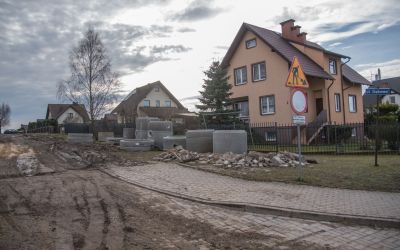 BUDOWA ULIC W MIEŚCIE BRUSY