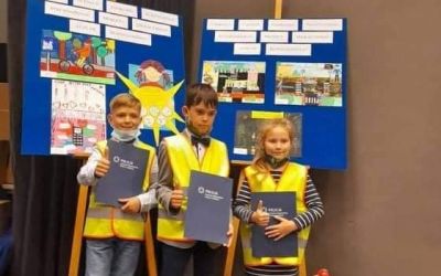 SP MĘCIKAŁ: Uczniowie Szkoły Podstawowej w Męcikale laureatami powiatowego konkursu plastycznego