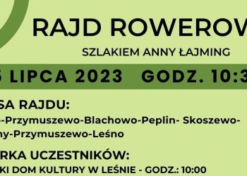 RAJD ROWEROWY SZLAKIEM ANNY ŁAJMING