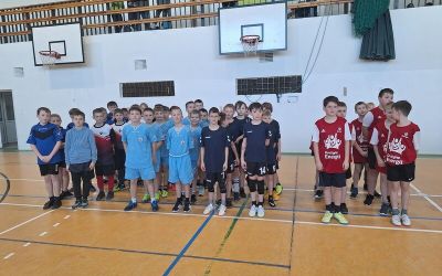 SP NR 1 W BRUSACH: Gminne Igrzyska Dzieci w dwa ognie usportowione chłopców