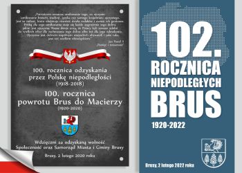 102. ROCZNICA POWROTU BRUS DO NIEPODLEGŁEJ POLSKI