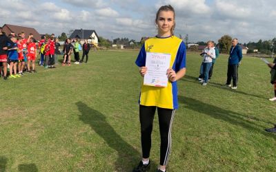 Gminne Igrzyska w Sztafetowych Biegach Przełajowych Dzieci i Młodzieży Lubnia 2020