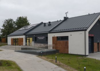 NOWOCZESNA ŚWIETLICA I REMIZA OSP W GŁÓWCZEWICACH GOTOWA DO UŻYTKU