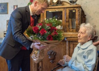 PANI MONIKA KOŁODZIEJ OBCHODZIŁA 102. URODZINY