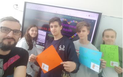 Sprawozdanie z projektu grantowego „mPotęga” w Szkole Podstawowej nr 1 w Brusach