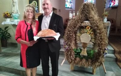 Dożynki parafialne w Kosobudach