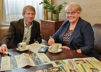 RADIO KASZËBË: BURMISTRZ BRUS I DYREKTOR CENTRUM KULTURY O OTWARCIU BUDYNKU CENTRUM