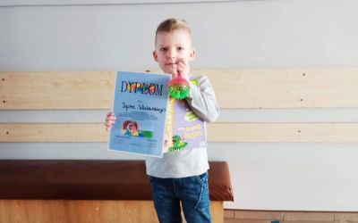 SP BRUSY NR 1: III miejsce dla Igora Wielewskiego z kl. 0b przy SP nr 1 im. Jana Pawła II w Brusach w Ogólnopolskim Konkursie Plastycznym „Ozdoba wielkanocna”