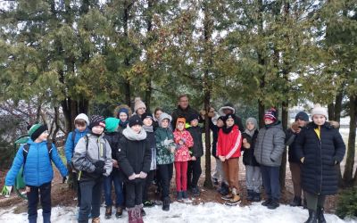 SP LUBNIA: Zajęcia z leśnikiem w SP w Lubni