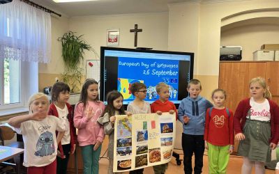 SP W CZAPIEWICACH: Europejski Dzień Języków w naszej szkole