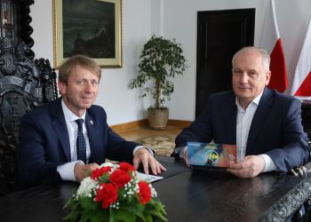 BURMISTRZ BRUS SPOTKAŁ SIĘ Z WOJEWODĄ POMORSKIM