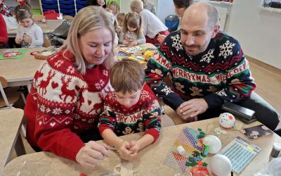 PRZEDSZKOLE NR 1: Spotkanie świąteczne w grupie Słoneczka w Przedszkolu nr 1 w Brusach