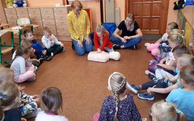 SP LUBNIA: Pokaz udzielania pierwszej pomocy