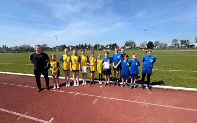 SP LUBNIA: III miejsce w Gminnych Igrzyskach Dzieci w czwórboju lekkoatletycznym dziewcząt dla uczniów SP w Lubni