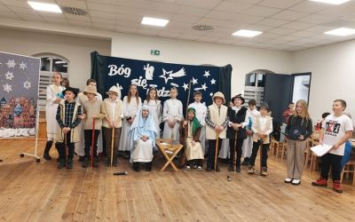 SP ZALESIE: Spotkanie wigilijne w Zalesiu