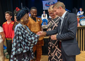 BRUSY PRZYWITAŁY UCZESTNIKÓW FESTIWALU FOLKLORYSTYCZNEGO