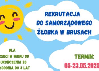 REKRUTACJA DO SAMORZĄDOWEGO ŻŁOBKA W BRUSACH