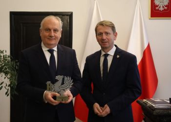 BURMISTRZ BRUS Z WIZYTĄ U WOJEWODY POMORSKIEGO