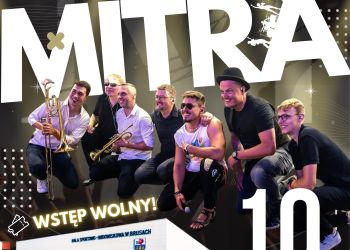 KONCERT ZESPOŁU MITRA Z OKAZJI OTWARCIA HALI SPORTOWO - WIDOWISKOWEJ W BRUSACH